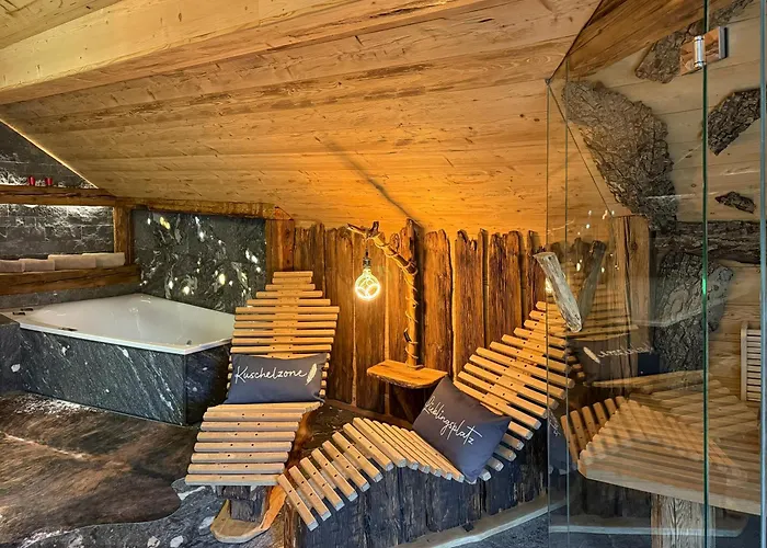 Bergromantik Charisma Mit Eigener Sauna, Whirlpool Und Bergblick Апартаменты